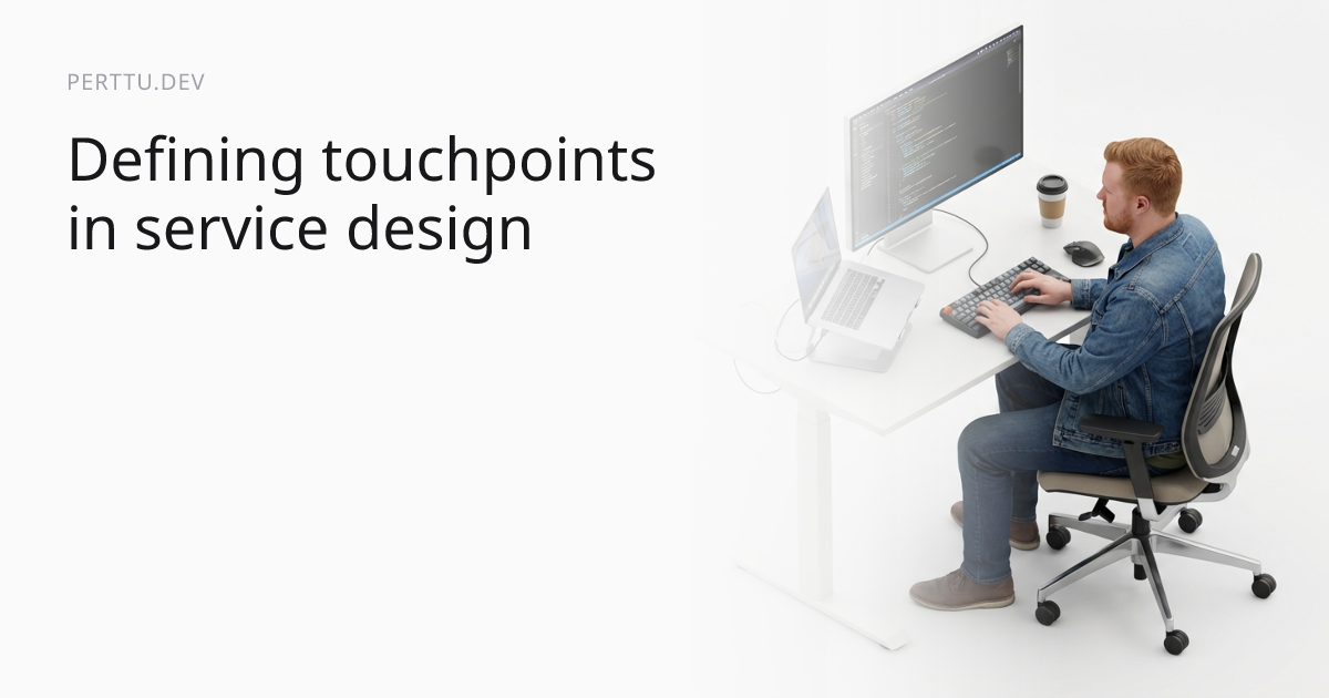 Defining touchpoints in service design