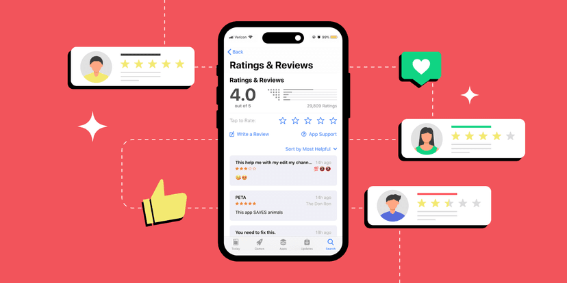 Cover image for How to hack your app store ratings