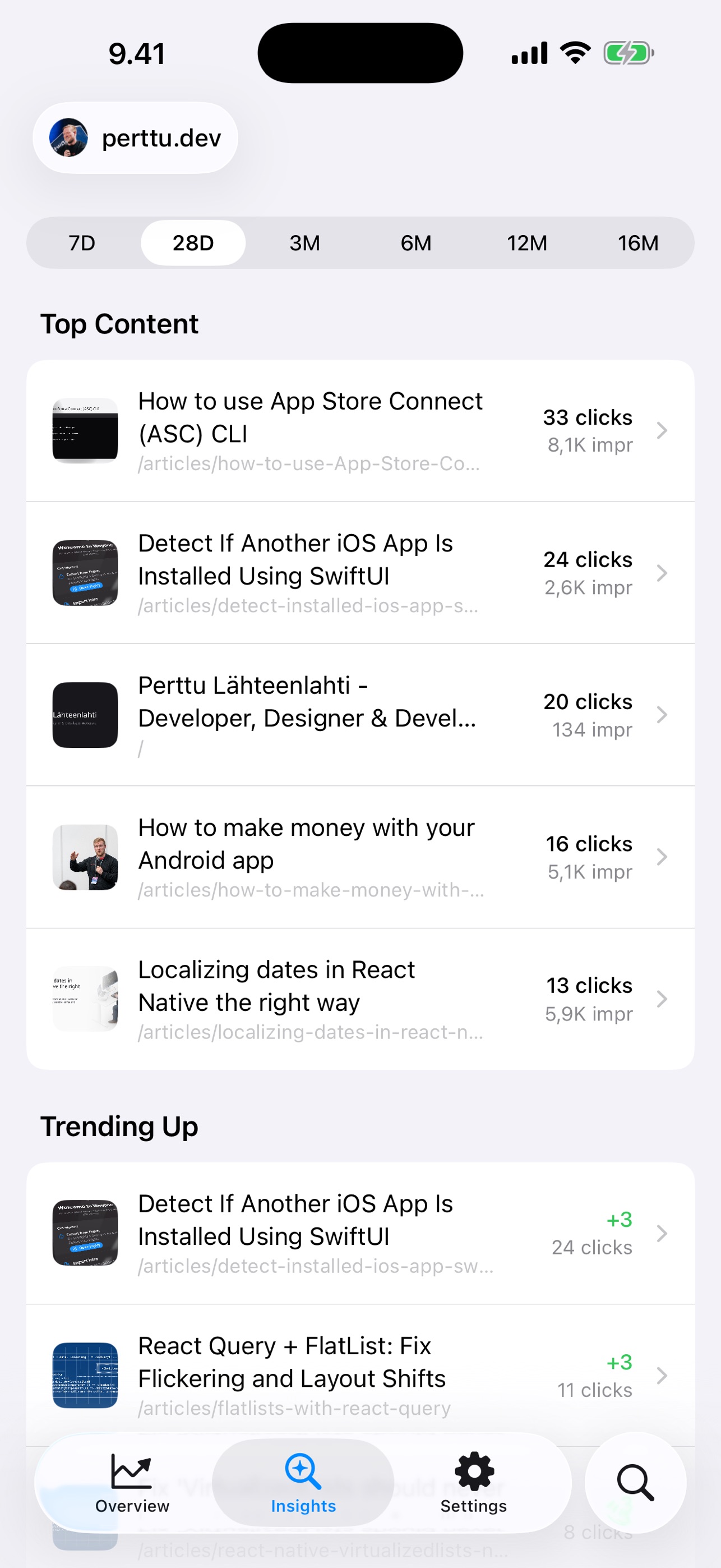 SEO Console screenshot 3